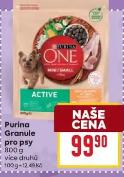 Billa Purina Granule pro psy nabídka