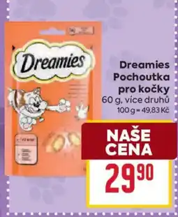 Billa Dreamies Pochoutka pro kočky nabídka