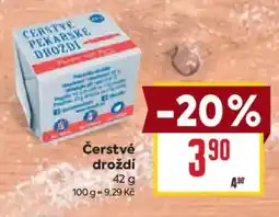 Billa Čerstvé droždí nabídka
