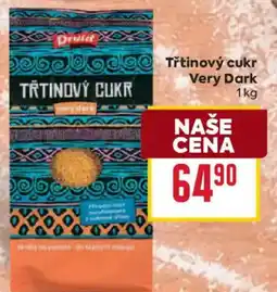 Billa Družstvo třtinový cukr very dark nabídka