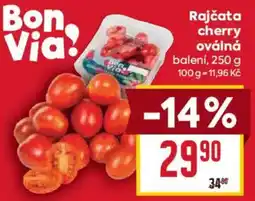 Billa Bon Via! Rajčata cherry oválná nabídka