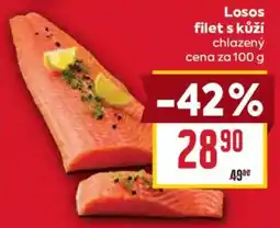Billa Losos filet s kůží nabídka