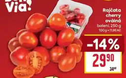 Billa Via! rajčata cherry oválná nabídka