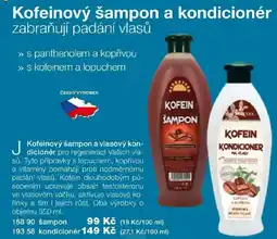 Decodoma Kofeinový šampon a kondicionér nabídka