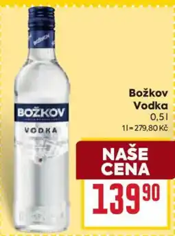 Billa Božkov Vodka nabídka