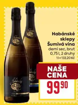 Billa Habánské šumivá vína nabídka