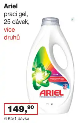 Ráj drogerie Ariel prací gel nabídka