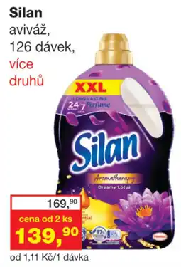 Ráj drogerie Silan aviváž nabídka