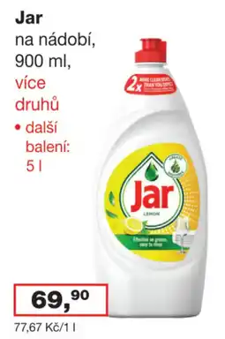 Ráj drogerie Jar na nádobí nabídka
