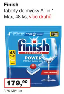 Ráj drogerie Finish tablety do myčky All in 1 nabídka