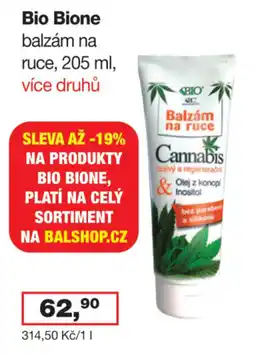 Ráj drogerie Bio Bione balzám na ruce nabídka