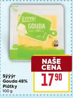 Billa Sýýr Gouda 48% Plátky nabídka