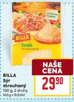 Billa BillA sýr strouhaný nabídka