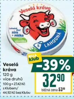 Billa Veselá kráva nabídka