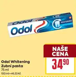 Billa Odol whitening zubní pasta nabídka