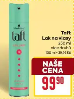 Billa Taft lak na vlasy nabídka