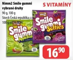 Partner Maloobchodní síť Nimm2 Smile gummi nabídka