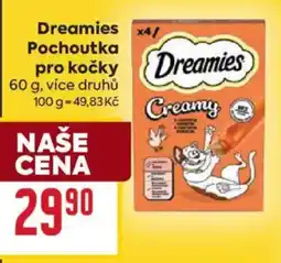 Billa Dreamies pochoutka pro kočky nabídka
