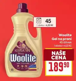 Billa Woolite Gel na praní nabídka