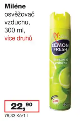 Ráj drogerie Miléne osvěžovač vzduchu nabídka