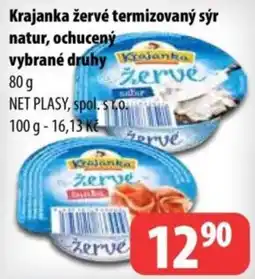 Partner Maloobchodní síť Krajanka žervé termizovaný sýr natur nabídka