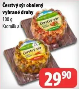 Partner Maloobchodní síť Čerstvý sýr obaleny nabídka