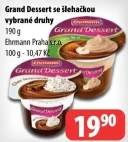 Partner Maloobchodní síť Ehrmann Grand Dessert nabídka