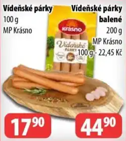 Partner Maloobchodní síť Vídeňské párky nabídka