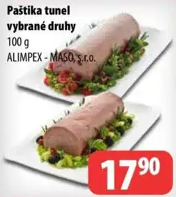 Partner Maloobchodní síť Alimpex paštika tunel nabídka