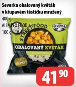 Partner Maloobchodní síť Severka obalovaný květák nabídka