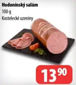 Partner Maloobchodní síť Kostelecké uzeniny Hodonínský salám nabídka