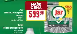 Billa Jar platinum kapsle lemon nabídka
