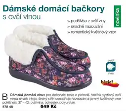 Decodoma novinka dámské domácí bačkory s ovčí vlnou nabídka