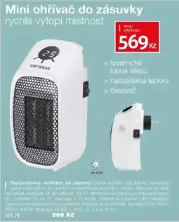 Decodoma Mini ohřívač nabídka