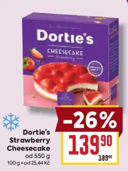 Billa Dortie's Strawberry Cheesecake nabídka