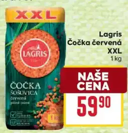 Billa Lagris čočka červená nabídka