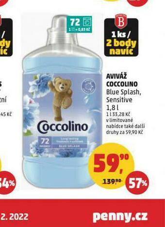 Penny Market Coccolino aviváž nabídka