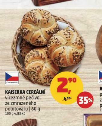 Penny Market Kaiserka cereální nabídka