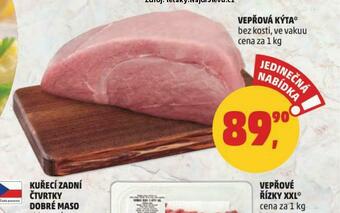 Penny Market Vepřová kýta bez kosti nabídka
