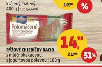 Rýžové chlebíčky racio