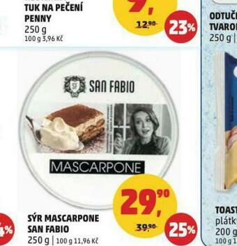 Penny Market Sýr mascarpone san fabio nabídka