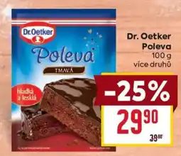 Billa Dr.Oetker Poleva tmavá nabídka