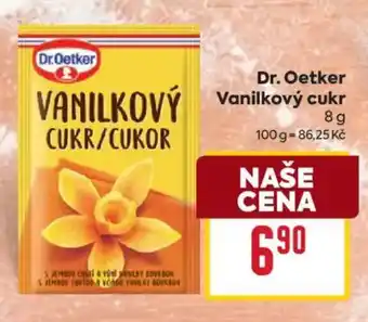 Billa Dr.Oetker vanilkový cukr nabídka