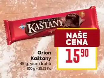 Billa Orion Kaštany nabídka