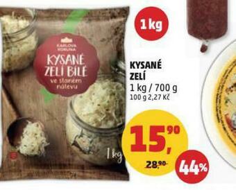 Penny Market Kysané zelí nabídka