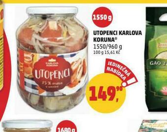 Penny Market Utopenci karlova koruna nabídka