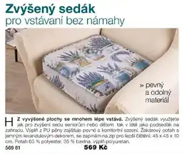 Decodoma Zvyšený sedák pro vstávaní bez námahy nabídka
