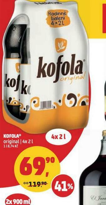 Penny Market Kofola 4pack nabídka