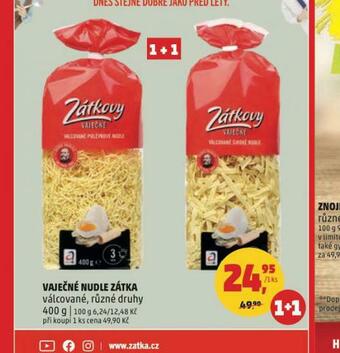Penny Market Vaječné nudle zátka nabídka