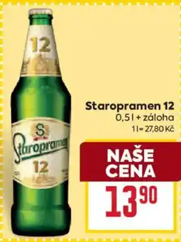 Billa Staropramen 12 nabídka